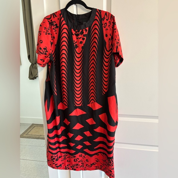 ASOS Curve Black and Red Patterned Apparel - Picture 1 of 6